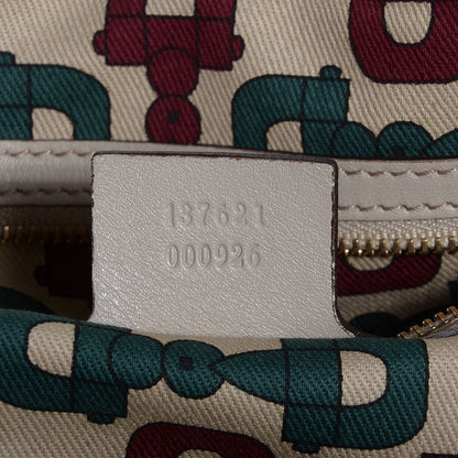 Gucci Guccissima Medium Pelham Shoulder Bag Off White 7 of 9