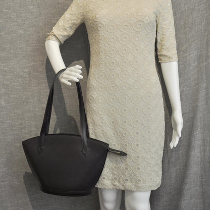 Louis Vuitton Epi Saint Jacques PM Long Straps Black 3 of 8