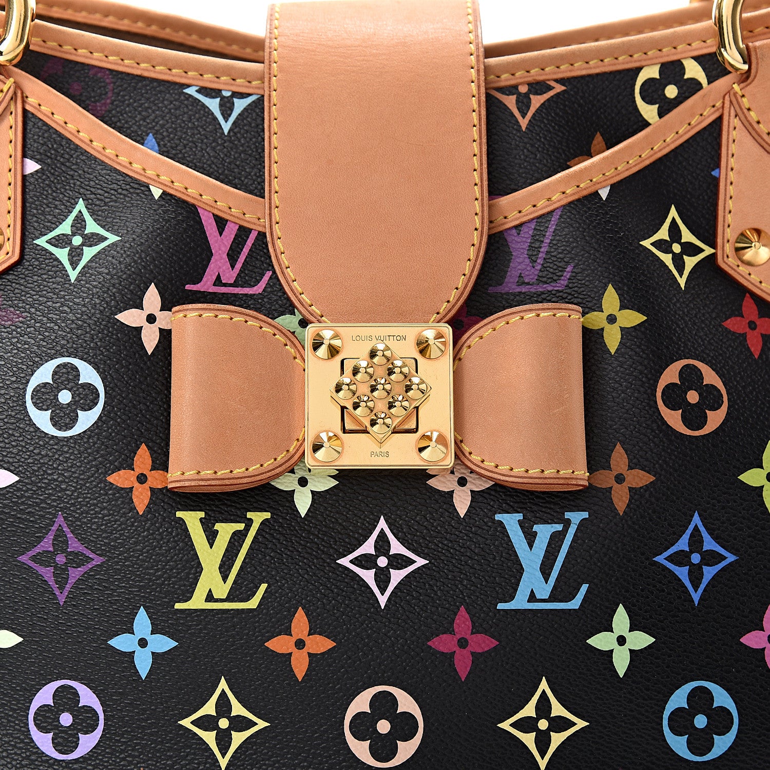 Louis Vuitton Monogram Multicolor Annie GM Black 7 of 14