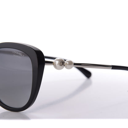 Chanel Pearl Polarized Sunglasses 5338-H-A Black 9 of 10