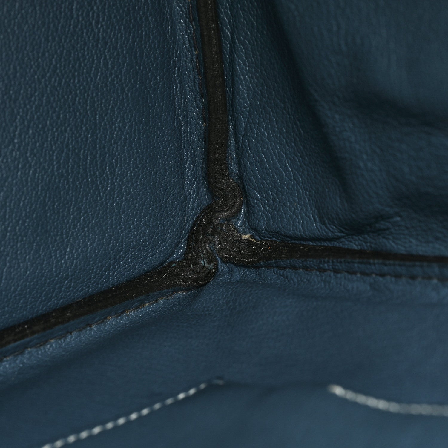 Hermes Evercalf Vibrato Birkin 35 Bleu Thalassa 10 of 18