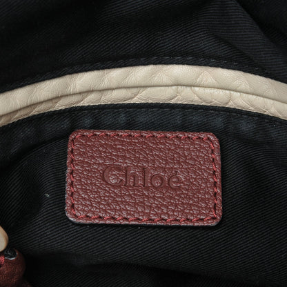 Chloe Calfskin Medium Paraty Burgundy 6 of 7