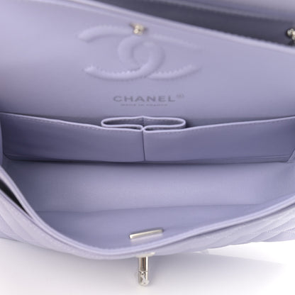 Chanel Caviar Quilted Small Double Flap Light Purple 5 of 9