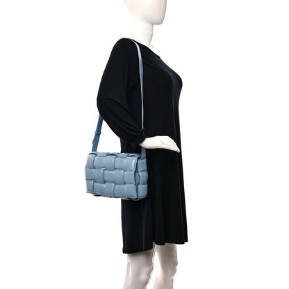 Bottega Veneta Nappa Maxi Intreccio Padded Cassette Crossbody Bag Ice 2 of 9