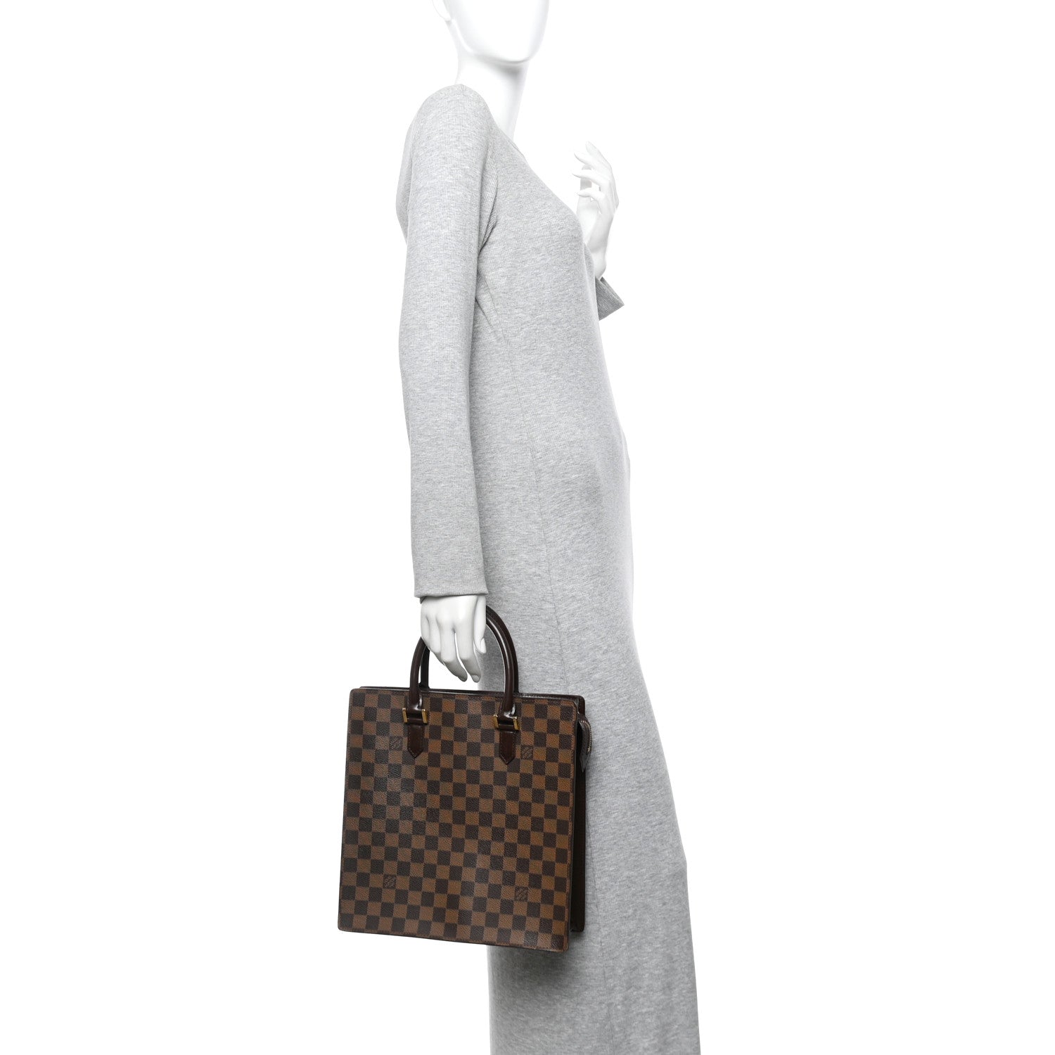 Louis Vuitton Damier Ebene Venice Sac Plat 2 of 10
