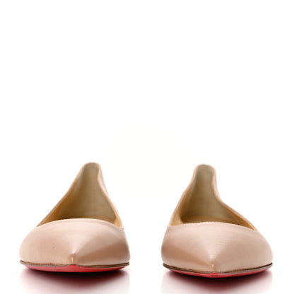 Christian Louboutin Nappa Eloise Flats 37 Nude 2 of 8