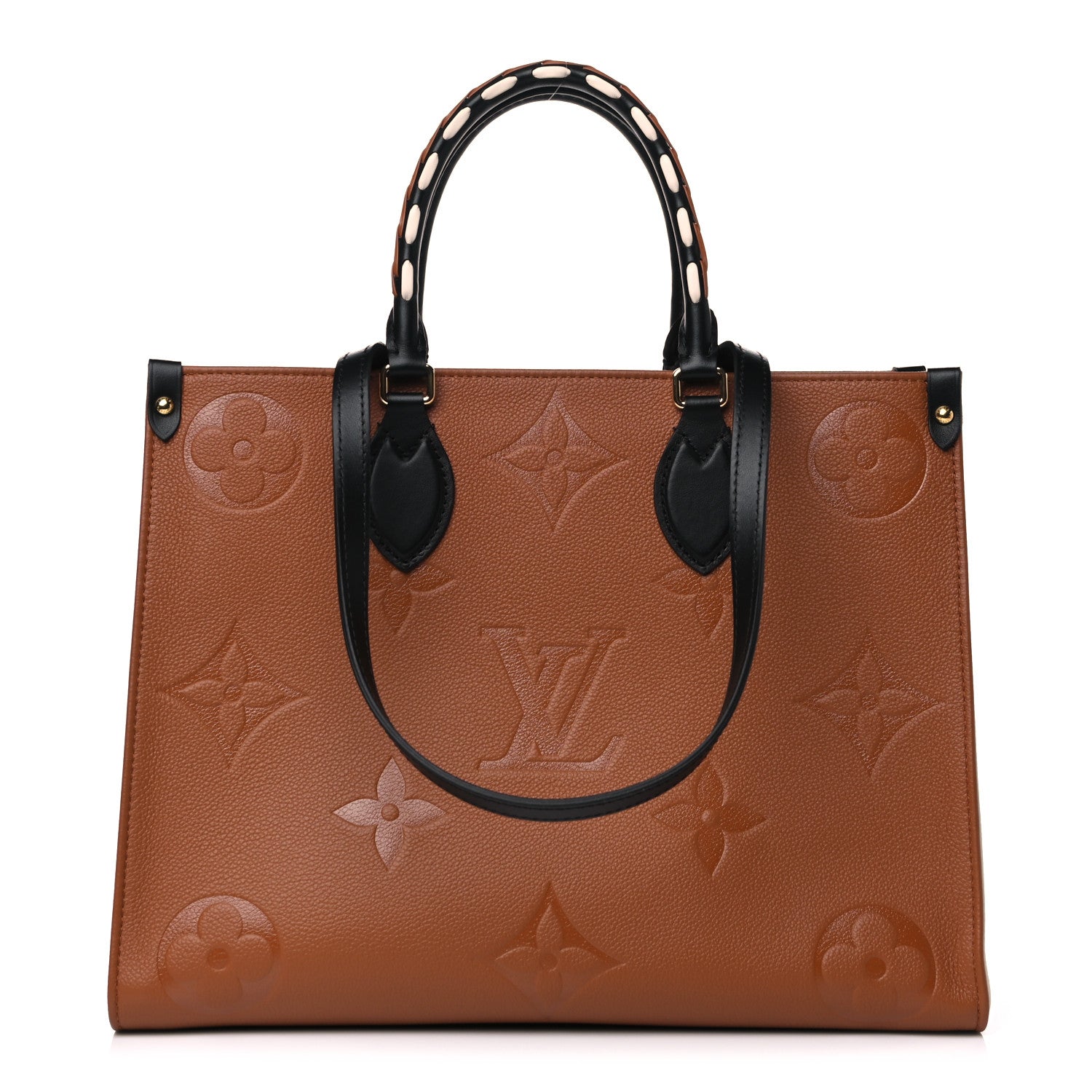 Louis Vuitton Empreinte Monogram Giant Wild At Heart Onthego MM Caramel 1 of 11