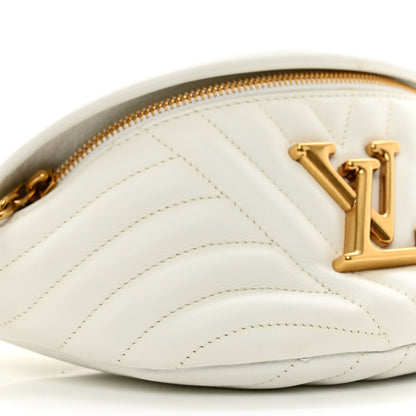 Louis Vuitton Calfskin New Wave Bumbag Snow 7 of 9