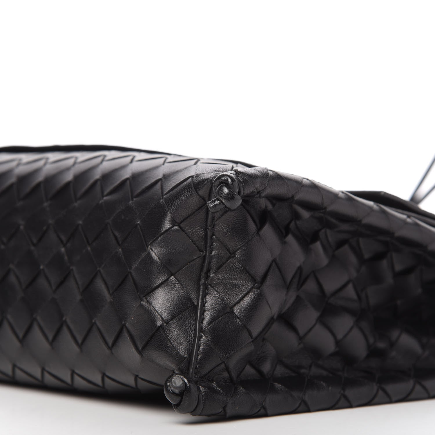 Bottega Veneta Nappa Intrecciato Medium Knot Flap Crossbody Black 7 of 10