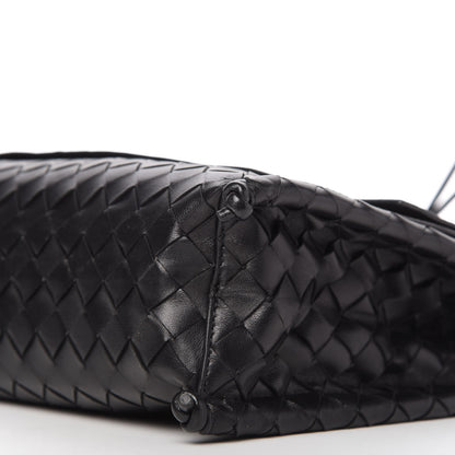 Bottega Veneta Nappa Intrecciato Medium Knot Flap Crossbody Black 7 of 10