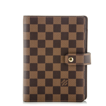 Louis Vuitton Damier Ebene Medium Ring Agenda Cover 1 of 7
