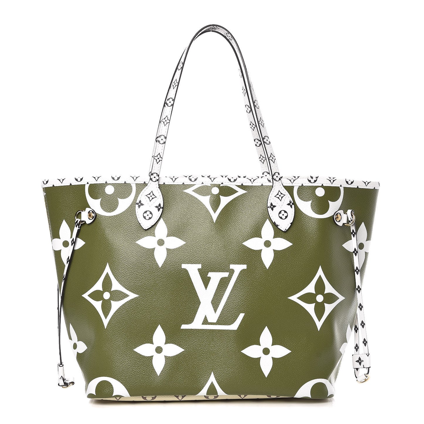 Monogram Giant Neverfull MM Kaki