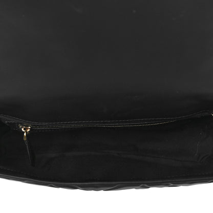 Fendi Nappa FF 1974 Embossed Baguette Black 5 of 8
