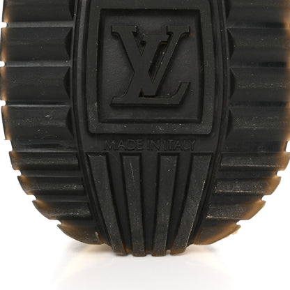 Louis Vuitton Suede Monogram Run Away Sneakers 37.5 Black 7 of 12