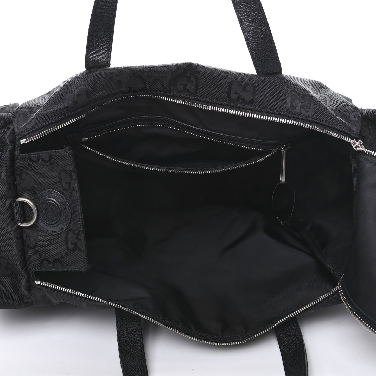 Econyl Nylon Monogram Off The Grid Duffle Bag Black
