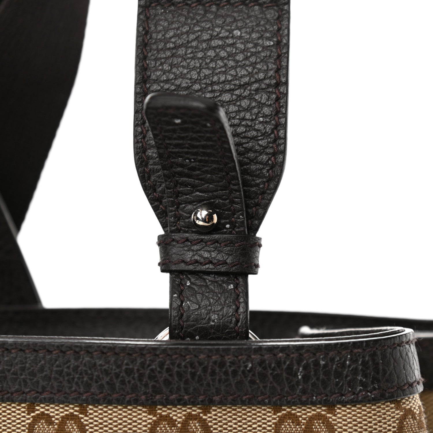 Gucci GG Monogram Large Joy Tote Bag Dark Brown 12 of 12