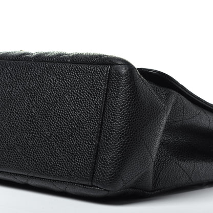Chanel Caviar Quilted Maxi Single Flap Black 9 of 9