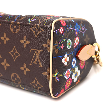 Louis Vuitton LV X TM Monogram Flowers Speedy Bandouliere 20 9 of 10