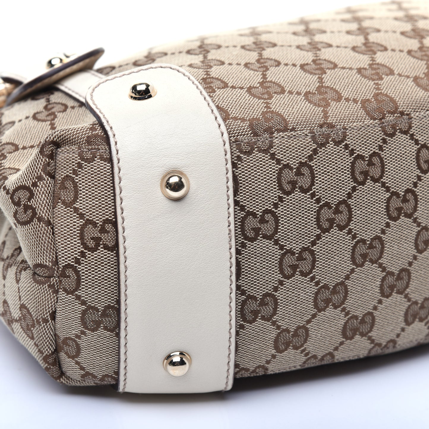 Monogram Small Pelham Shoulder Bag Off White