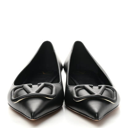 Valentino Garavani Nappa Vlogo Flats 40 Black 2 of 8