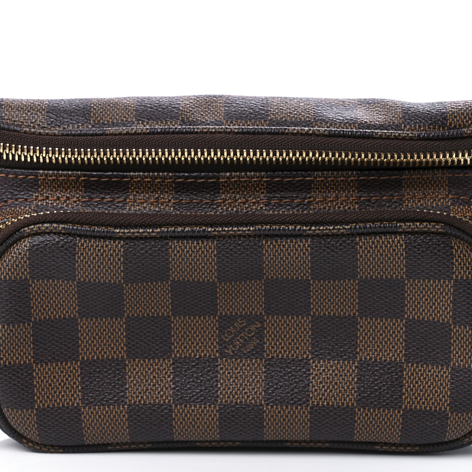 Louis Vuitton Damier Ebene Melville Bum Bag 9 of 10