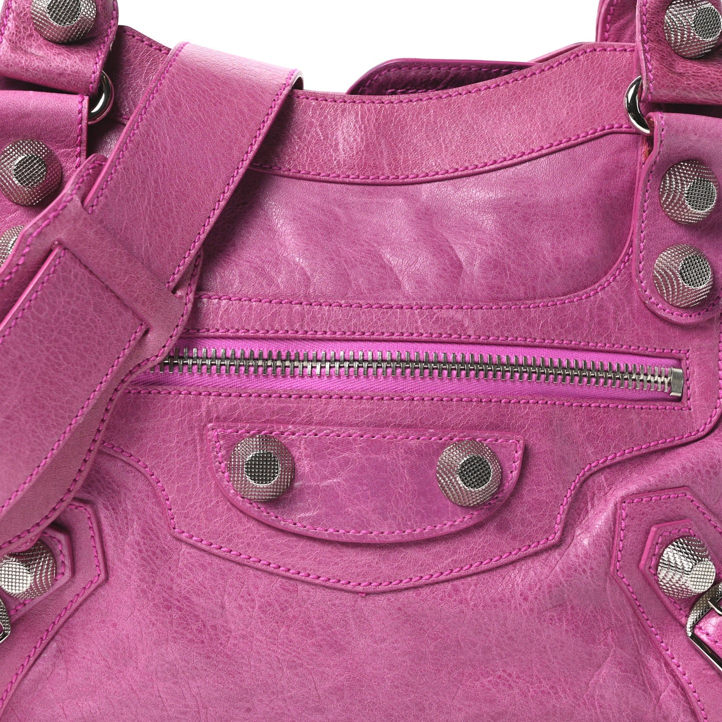 Agneau Giant 21 Silver Hardware City Bubblegum