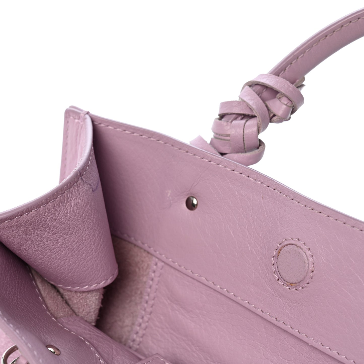 Veau Papier A4 Tote Rose Orchid