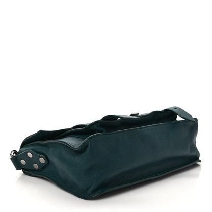 Proenza Schouler Lambskin Tiny PS1 Satchel Dark Teal 4 of 9