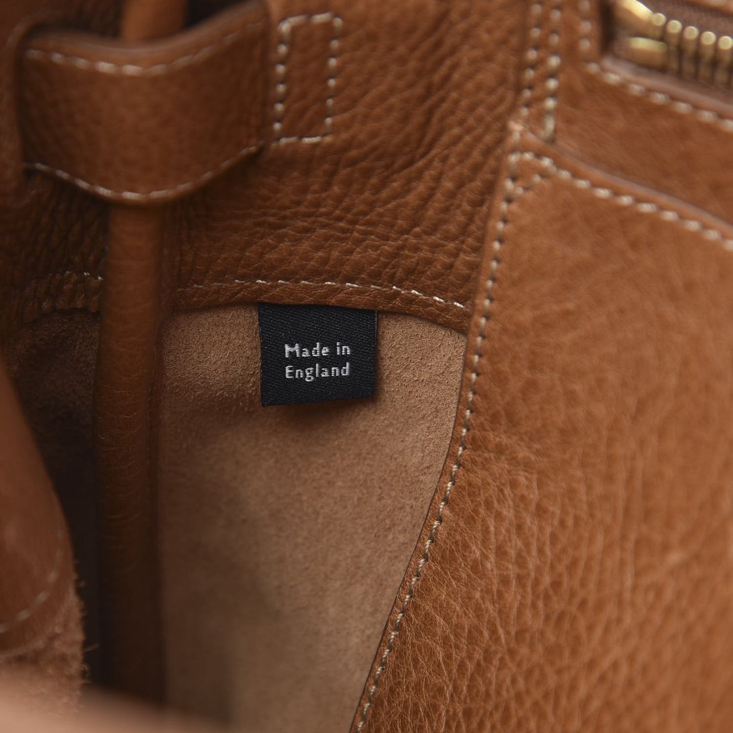 Natural Leather Bayswater Oak