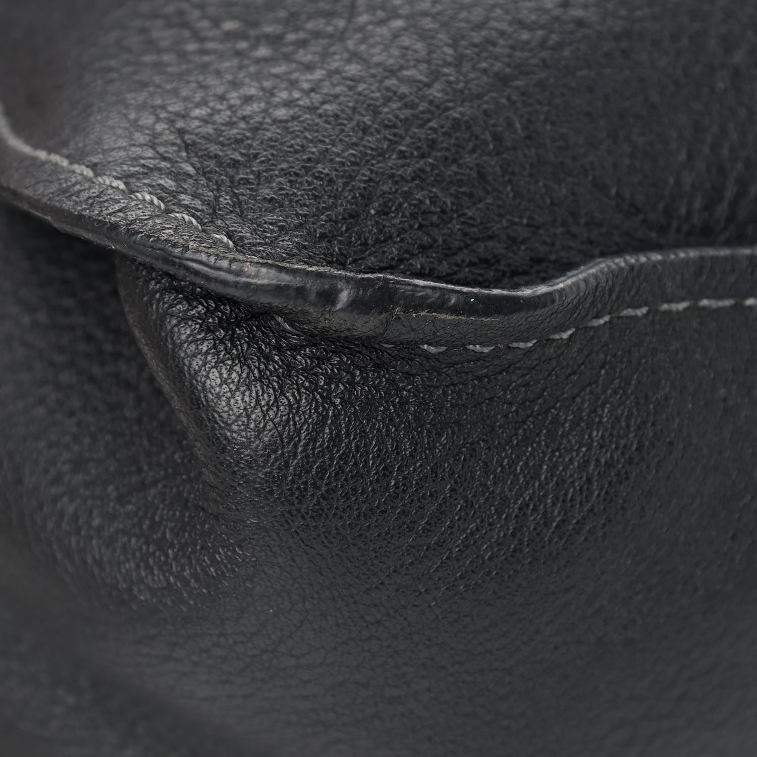 Chloe Calfskin Medium Marcie Satchel Black 12 of 13