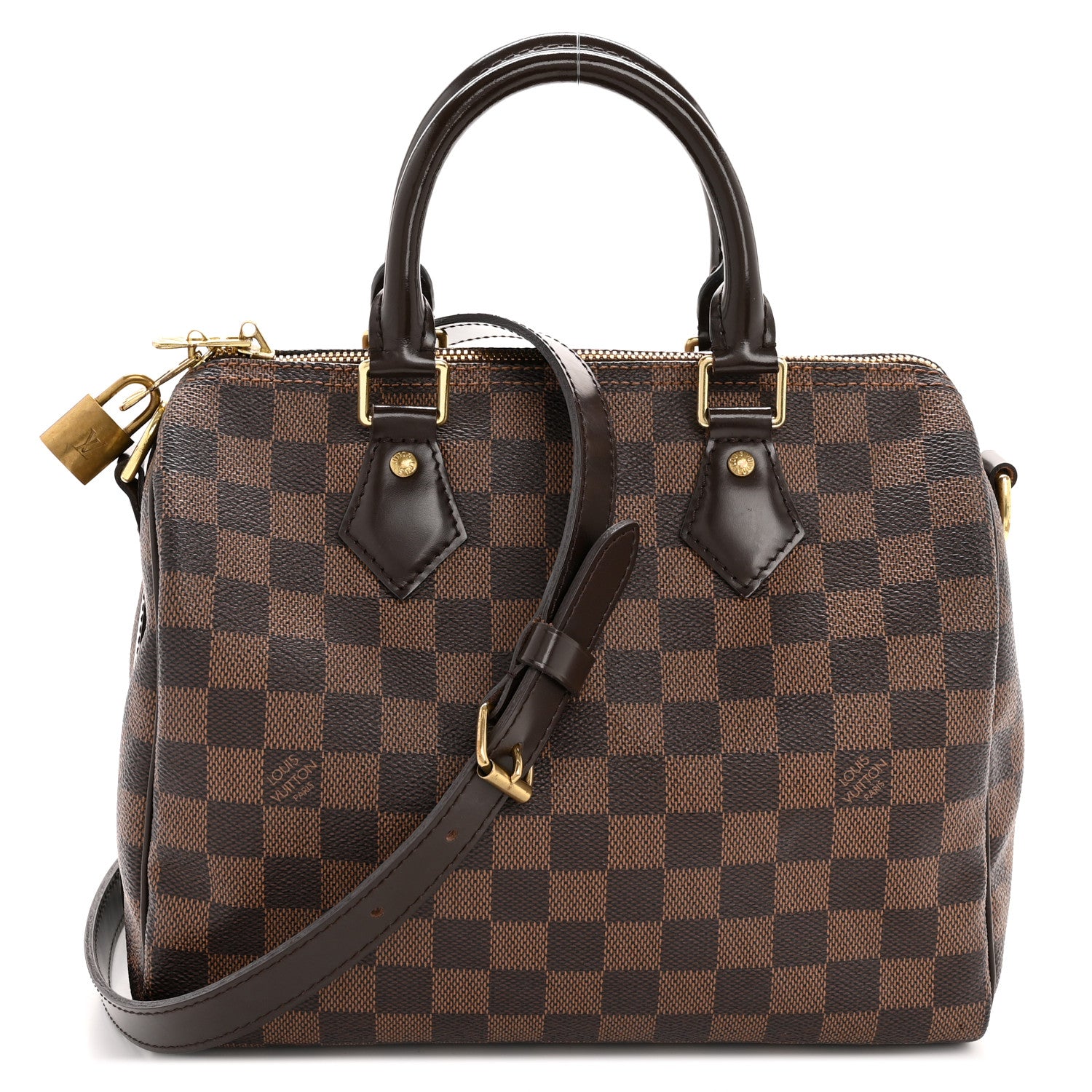 Louis Vuitton Damier Ebene Speedy Bandouliere 25 1 of 14