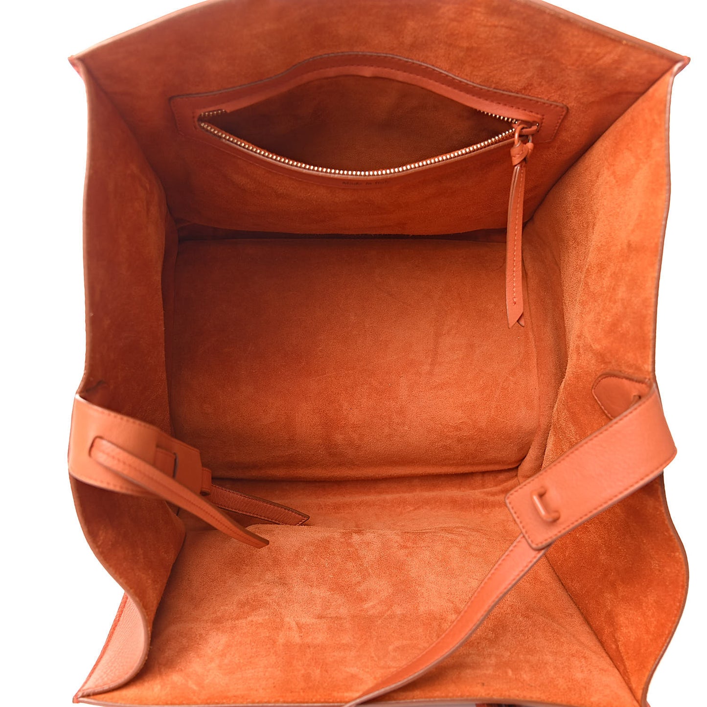 Supple Calfskin Medium Phantom Luggage Orange