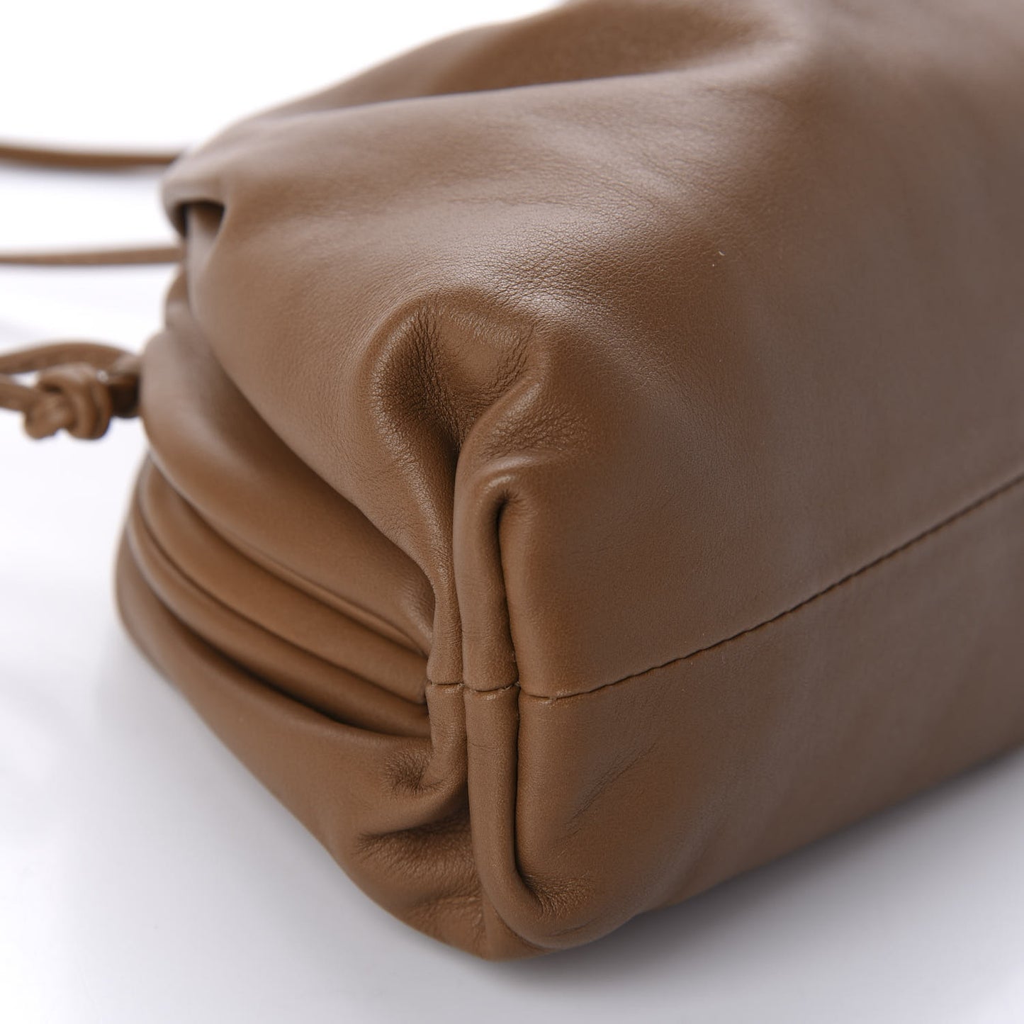 Butter Calfskin The Mini Pouch Camel