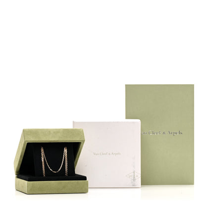 Van Cleef & Arpels 18K Yellow Gold Trace Chain Necklace 70cm 5 of 5