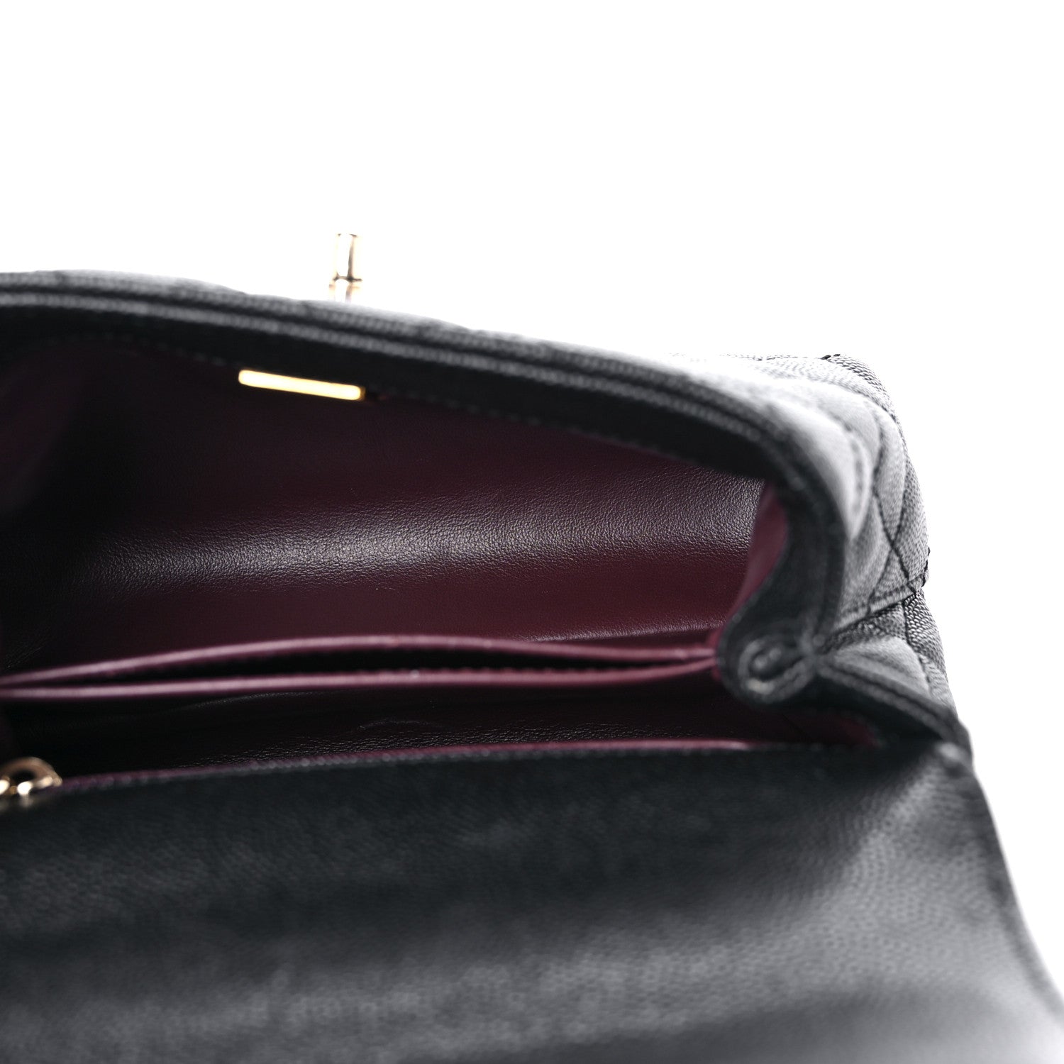 Chanel Caviar Quilted Extra Mini Coco Handle Flap Black 5 of 15