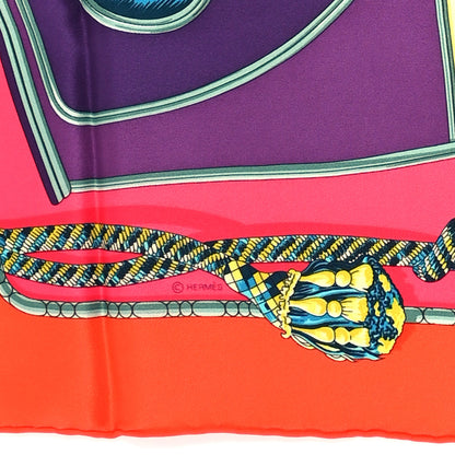 Hermes Silk Coach Scarf 90 3 of 4