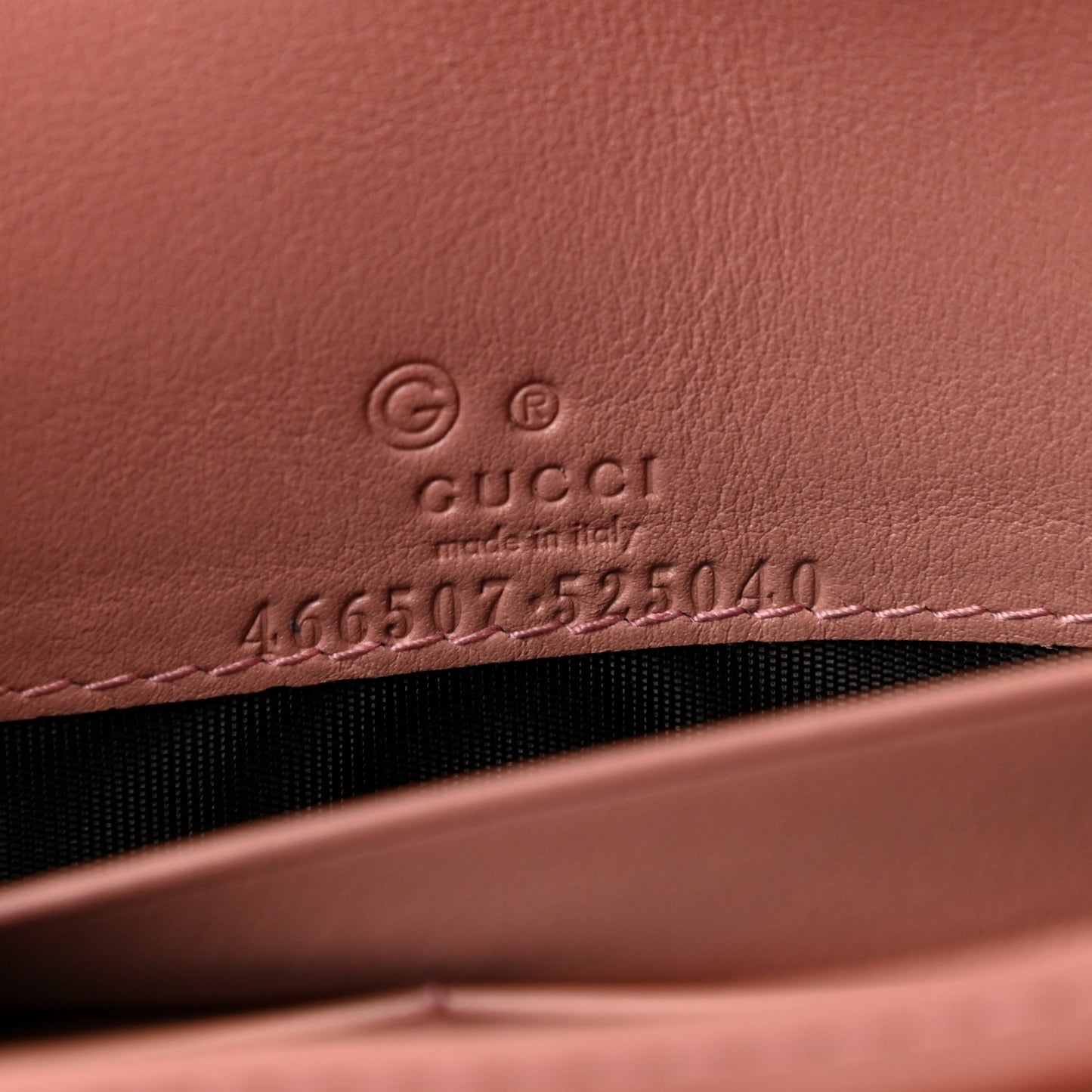Microguccissima Crossbody Wallet Soft Pink