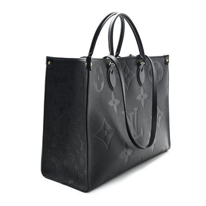 Louis Vuitton Empreinte Monogram Giant Onthego GM Black 3 of 9