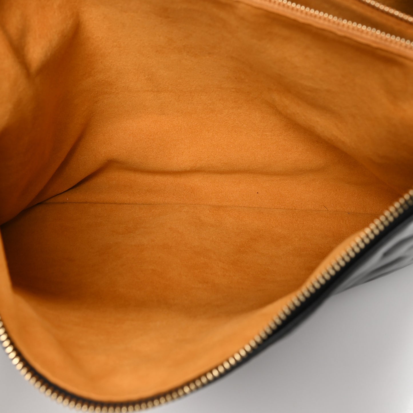 Lambskin Embossed Monogram Coussin MM Black