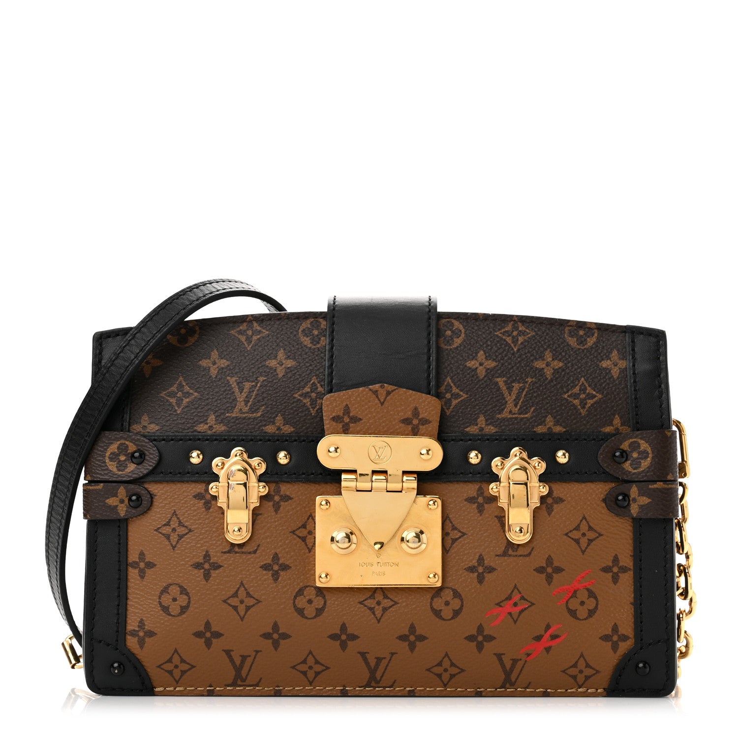 Louis Vuitton Reverse Monogram Trunk Clutch 1 of 11