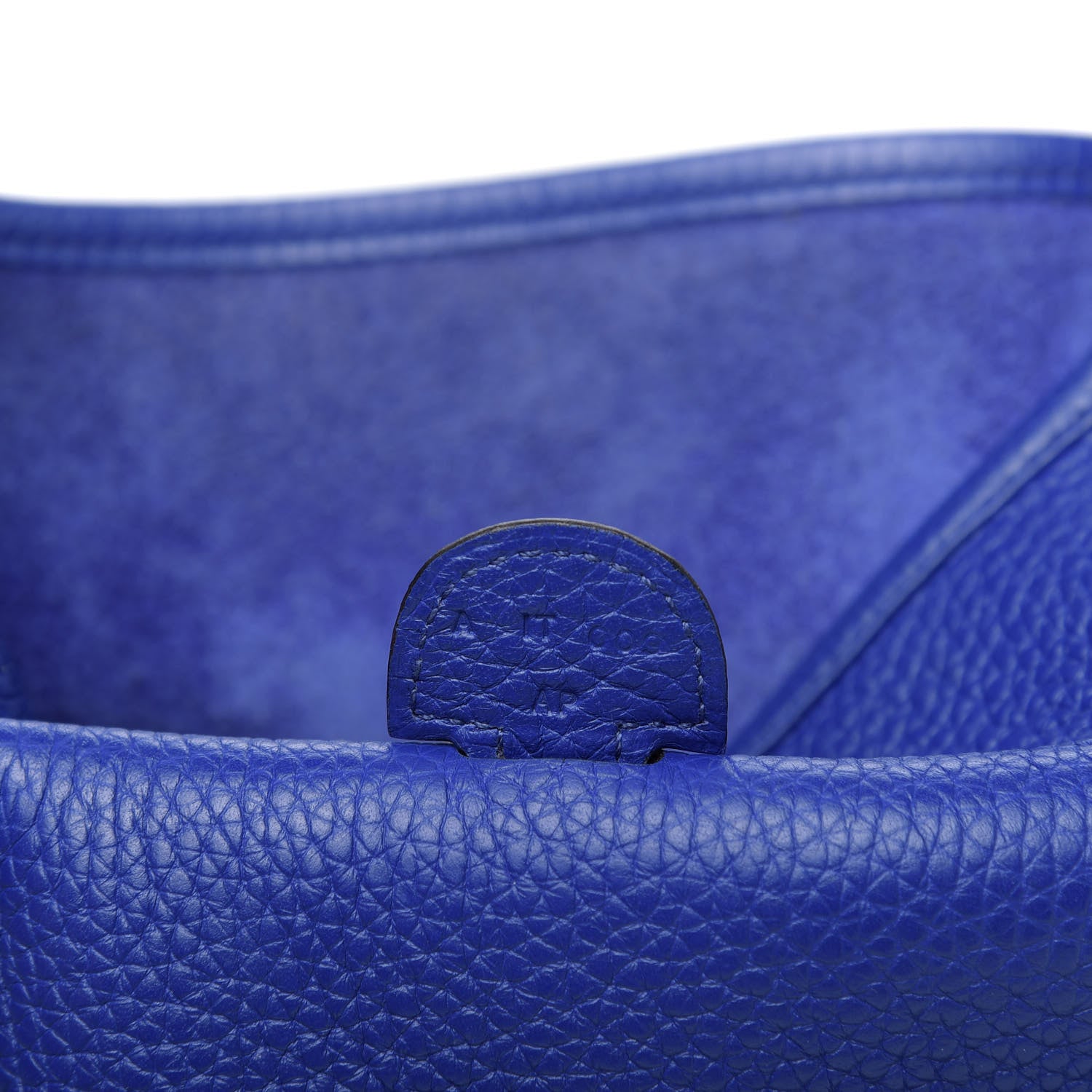 Hermes Amazone Evelyne III PM Bleu Electrique Black 7 of 10