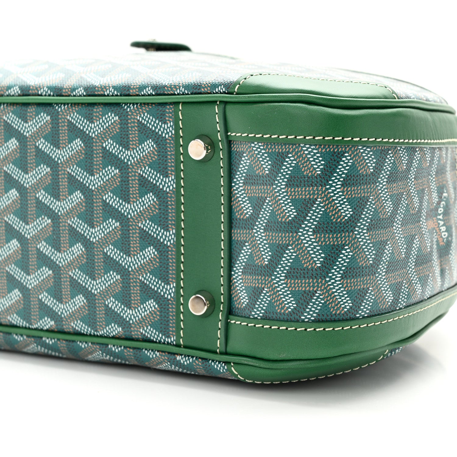 Goyard Goyardine Saint Jeanne MM Bowler Green 9 of 9