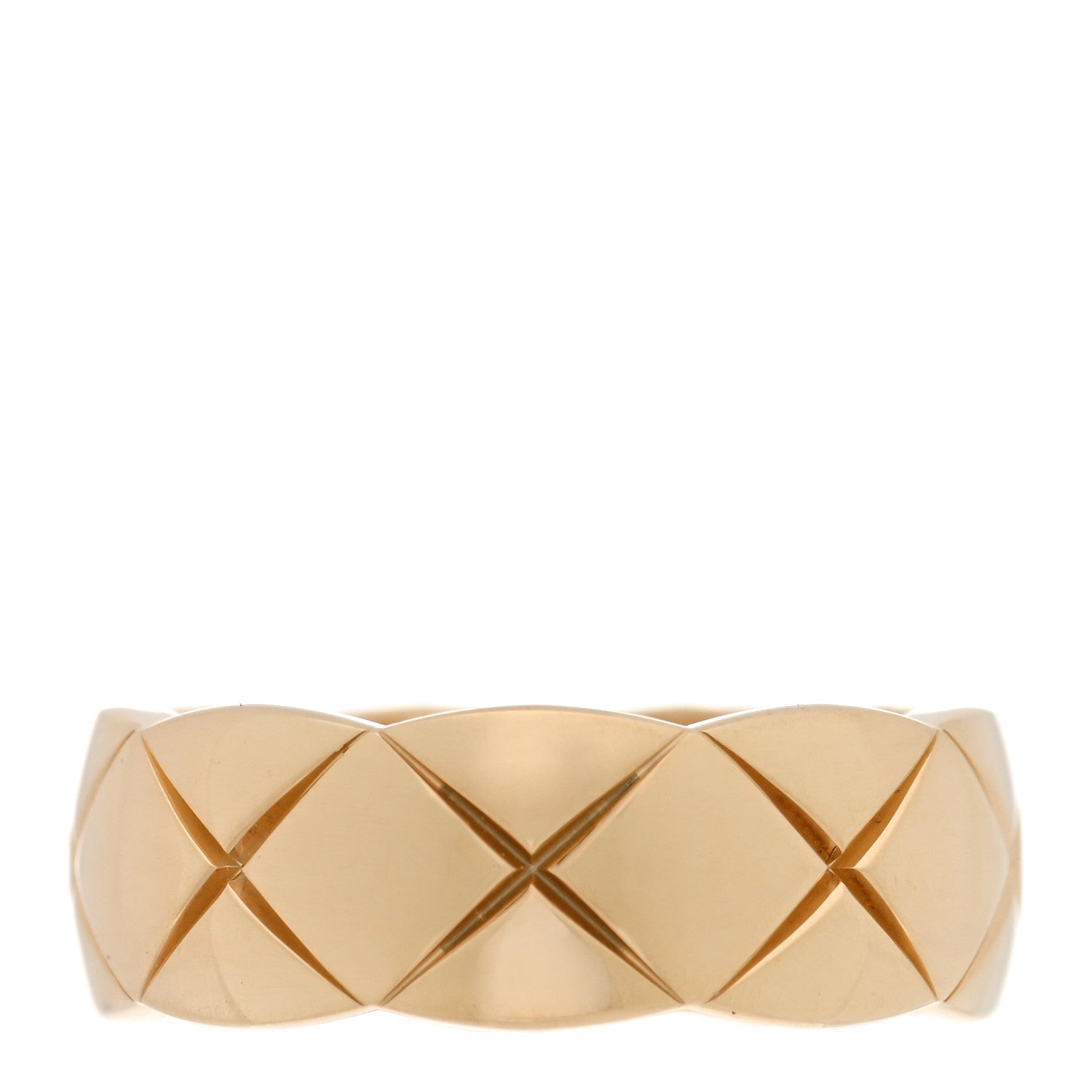 Chanel 18K Yellow Gold Small Coco Crush Ring 49 5 1 of 4