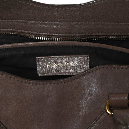 Saint Laurent Sheepskin Large Cabas ChYc Biscuit 6 of 13