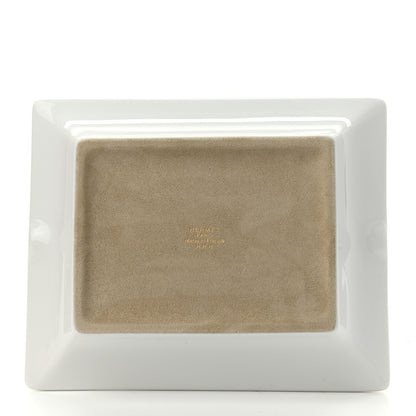 Hermes Porcelain Les Jardins D'Armenie Ashtray 3 of 8