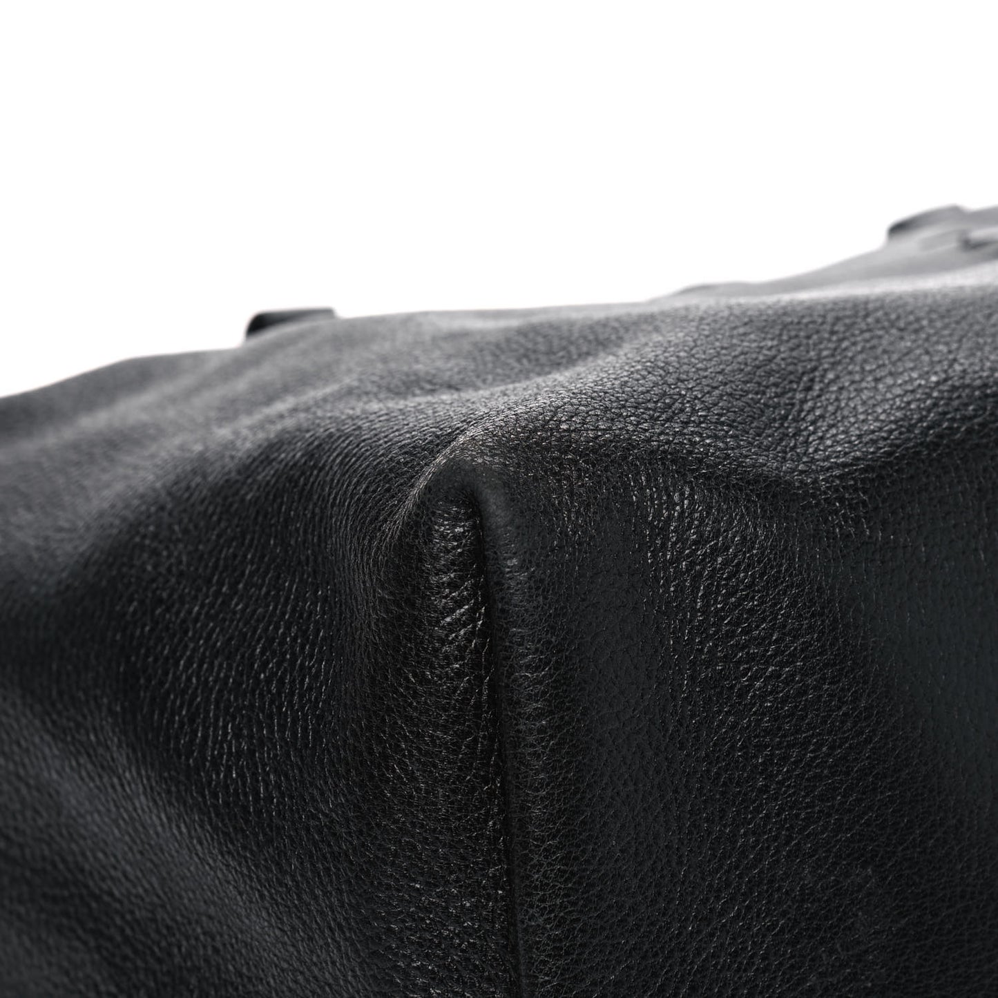 Cervo Intrecciato Brick Tote Black