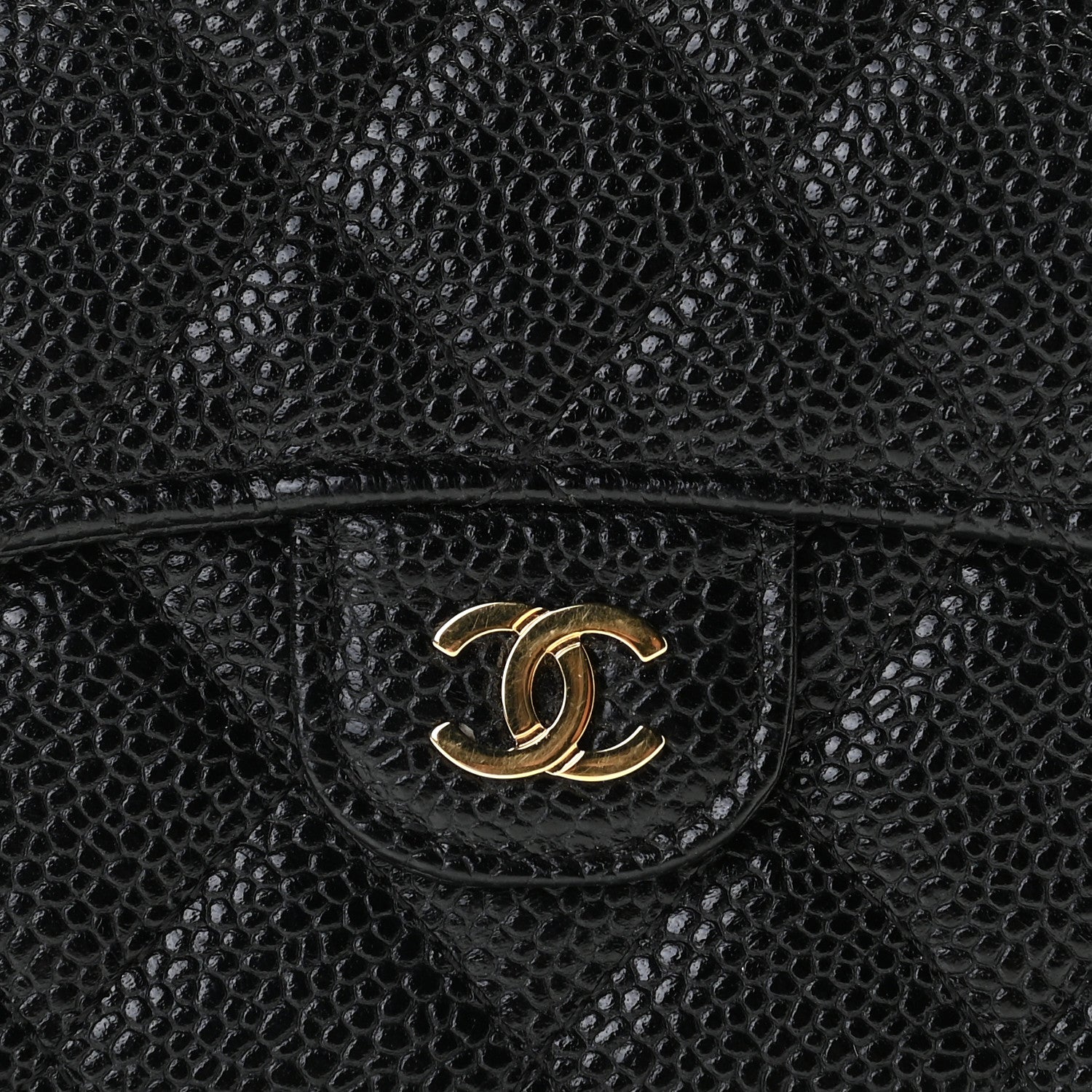 Chanel Caviar Quilted Compact Flap Wallet Black 2 of 10