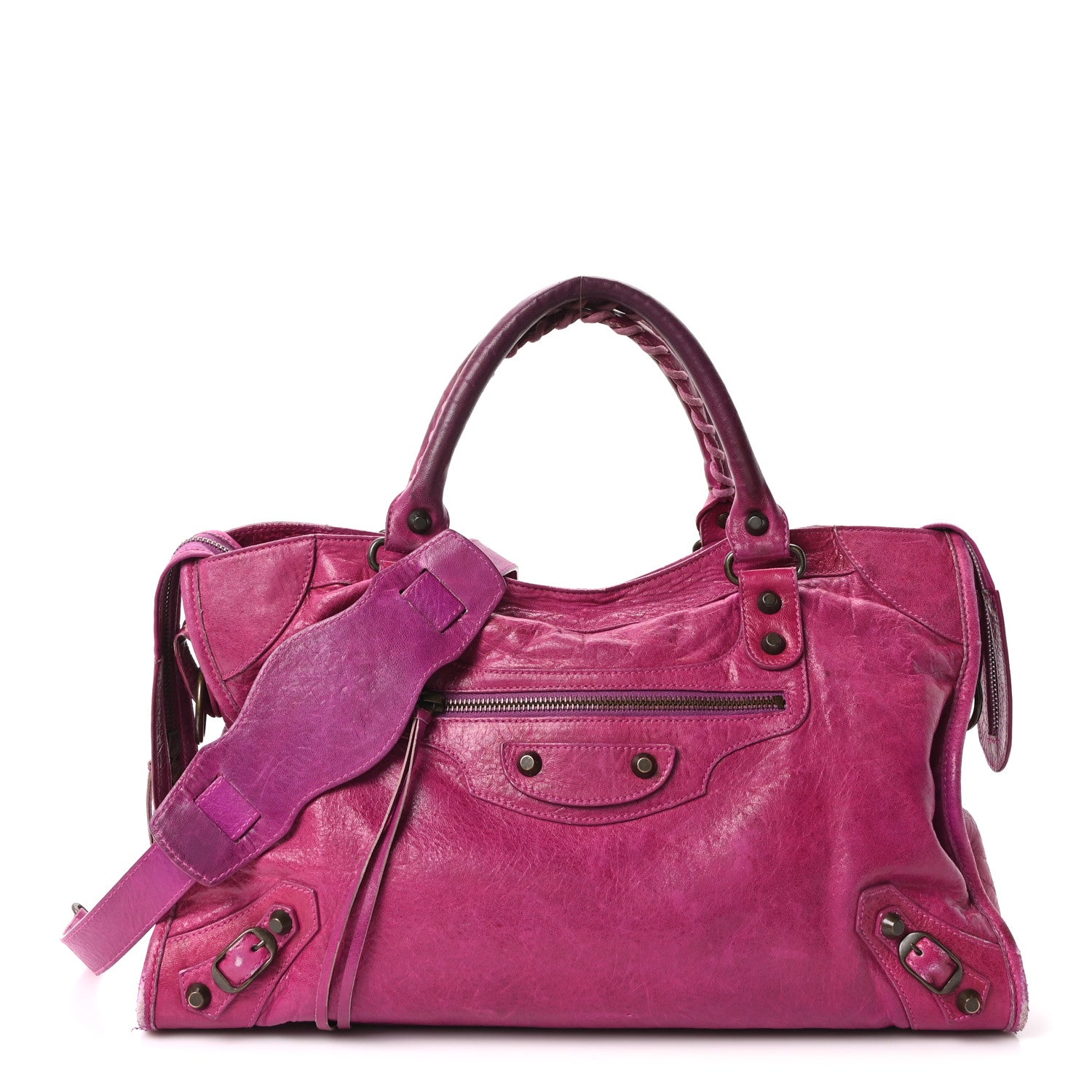Balenciaga Chevre Classic Hardware City Magenta 1 of 11