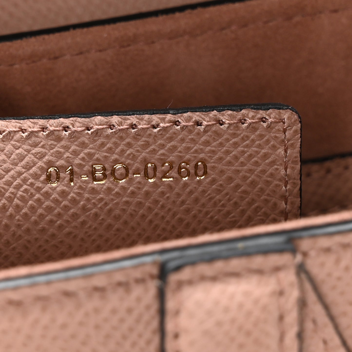 Grained Calfskin Saddle Bag Fard