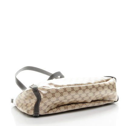 Gucci Crystal Monogram Medium Abbey Shoulder Bag Dark Brown 4 of 7